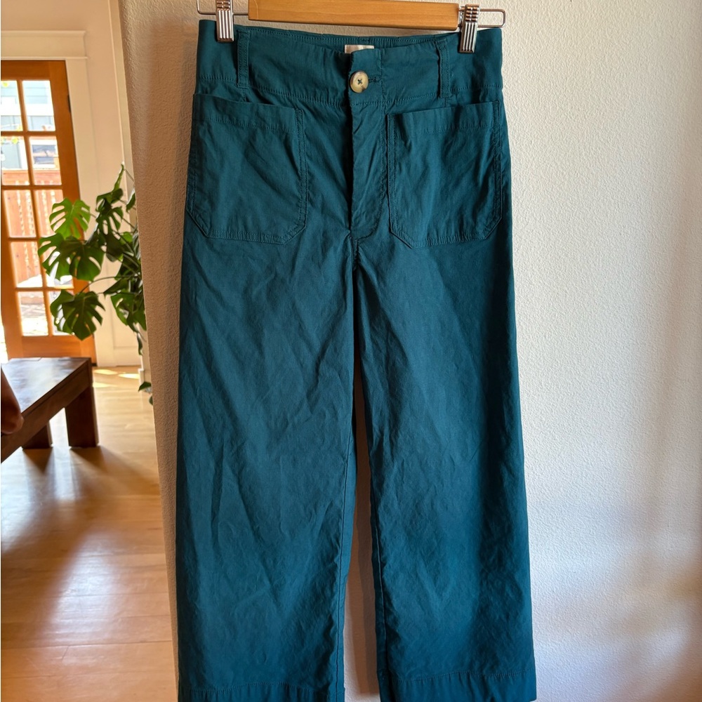 Maeve Teal Colette Pants